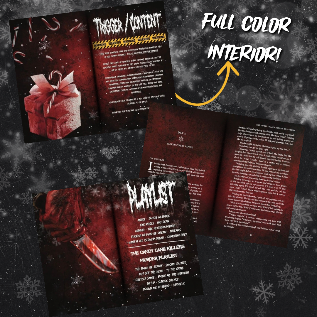 The Twelve Slays Before Christmas: Candy Cane Edition (Signed) (PREORDER)